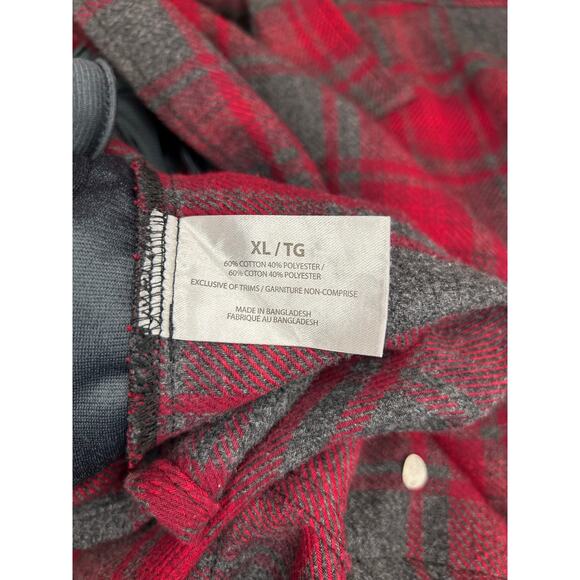 ORVIS Men’s Heavyweight Plaid Flannel Shirt-Jacket / Size: XL - Picture 5 of 10